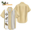 New Orleans Saints Hawaiian Shirt Classic Color Contrast 1