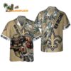 New Orleans Saints Mascot Summer Hawaiian Shirt New Orleans Saints Aloha Shirt 1