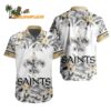 New Orleans Saints Special Floral Tropical Team Spirit Hawaiian Shirt New Orleans Saints Aloha Shirt 1