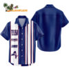 New York Giants Hawaiian Shirt Classic Color Contrast 1