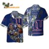 New York Giants Mascot Summer Hawaiian Shirt New York Giants Aloha Shirt 1