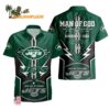 New York Jets Man Of God Gift For Fathers Day Hawaiian Shirt New York Jets Aloha Shirt 1