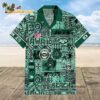 New York Jets Tapa Patterns Hawaiian Shirt NFL Aloha Shirt 1
