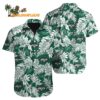 New York Jets Tropical Leafs Designs Hawaiian Shirt New York Jets Aloha Shirt 1