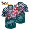 Philadelphia Eagles Independence Day Hawaiian Shirt NFL Aloha Shirt 1