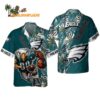 Philadelphia Eagles Mascot Summer Hawaiian Shirt Philadelphia Eagles Aloha Shirt 1