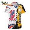 Pittsburgh Steelers Happy Independence Day Resurgence Hawaiian Shirt NFL Aloha Shirt 1