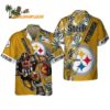Pittsburgh Steelers Mascot Summer Hawaiian Shirt Pittsburgh Steelers Aloha Shirt 1