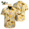 Pittsburgh Steelers Tropical Leafs Designs Hawaiian Shirt Pittsburgh Steelers Aloha Shirt 1