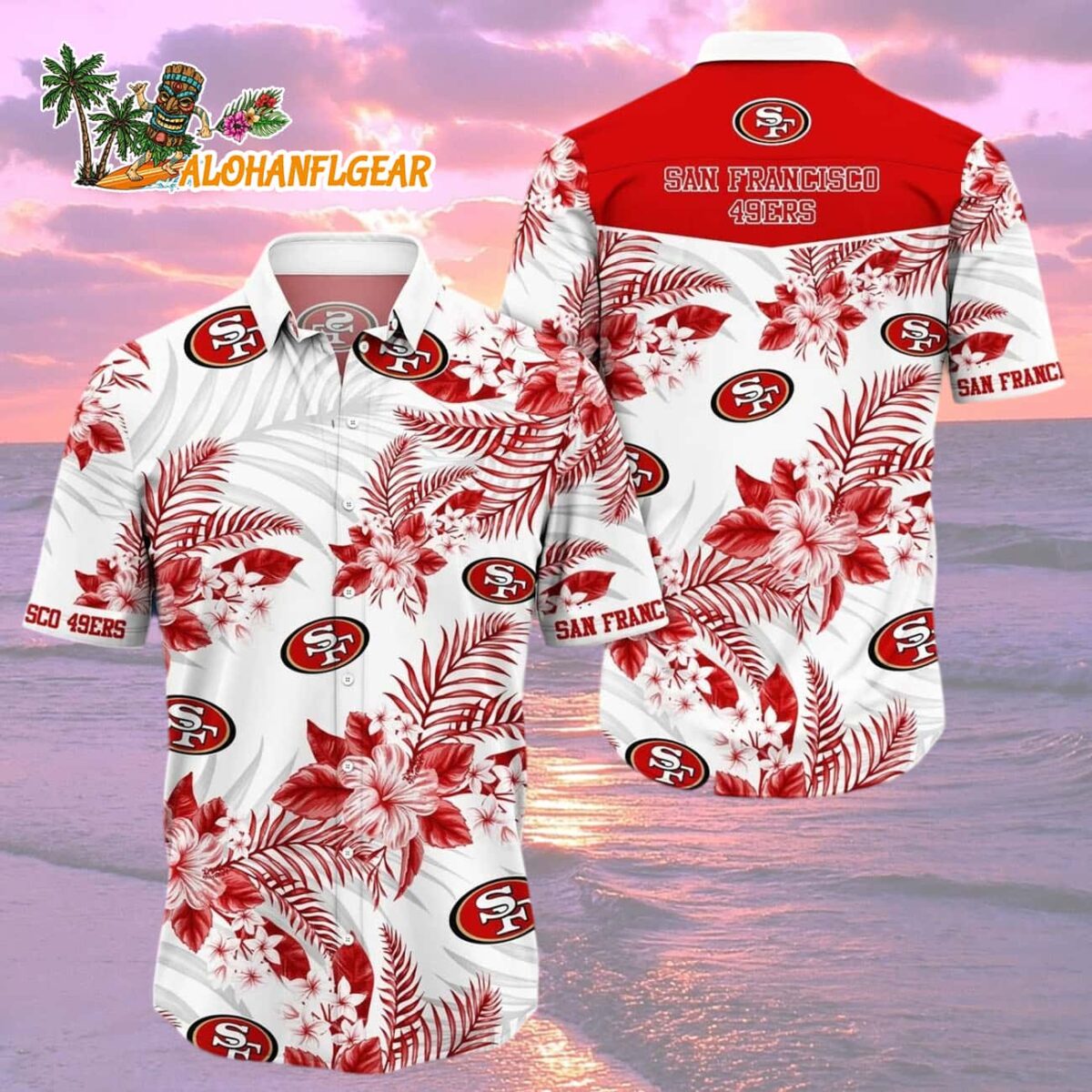 San Francisco 49ers Trending Hawaiian Shirt New Arrivals, San Francisco 49ers Aloha Shirt 1 San Francisco 49ers Trending Hawaiian Shirt New Arrivals San Francisco 49ers Aloha Shirt 2