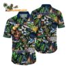 Seattle Seahawks Flower Tiki Me Off Hawaiian Shirt Seattle Seahawks Aloha Shirt 1
