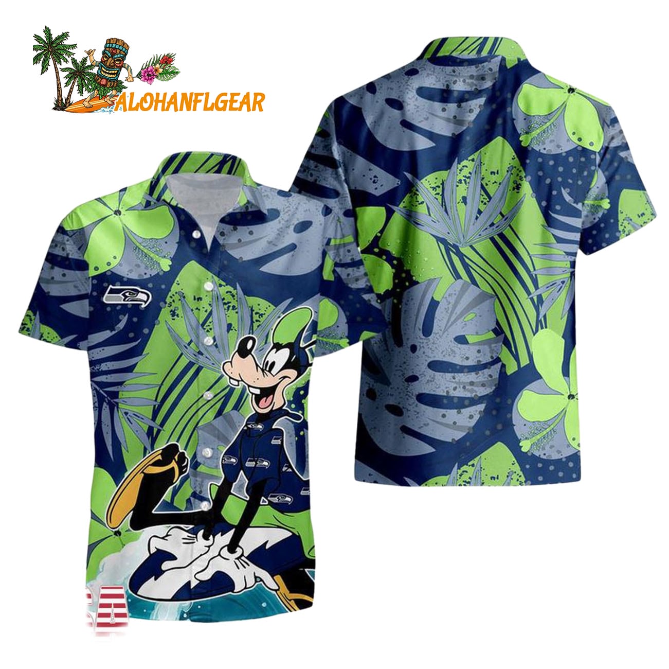 Seattle Seahawks Goofy Disney Limited Edition Hawaiian Shirt, Seattle Seahawks Aloha Shirt Seattle Seahawks Goofy Disney Limited Edition Hawaiian Shirt, Seattle Seahawks Aloha Shirt
