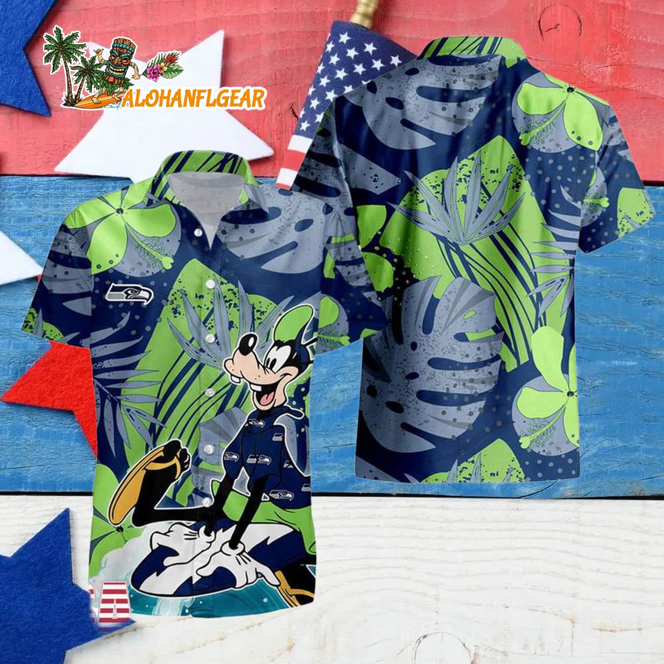Seattle Seahawks Goofy Disney Limited Edition Hawaiian Shirt, Seattle Seahawks Aloha Shirt Seattle Seahawks Goofy Disney Limited Edition Hawaiian Shirt, Seattle Seahawks Aloha Shirt