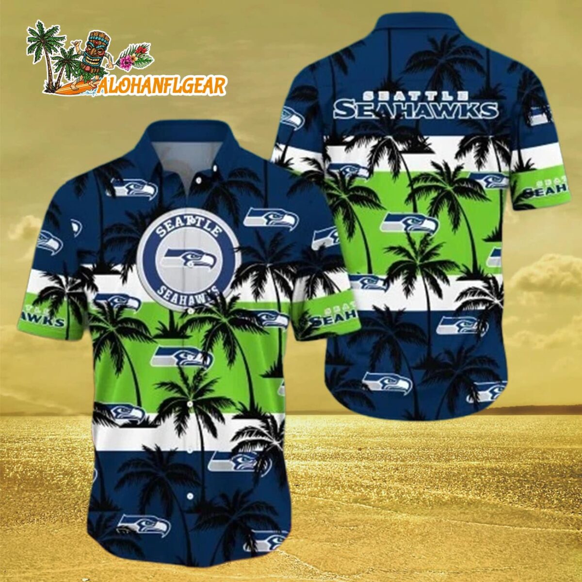 Seattle Seahawks Hawaiian Shirt Trending Summer Gift For Fan Seattle Seahawks Aloha Shirt 3