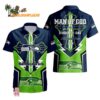 Seattle Seahawks Man Of God Gift For Fathers Day Hawaiian Shirt Seattle Seahawks Aloha Shirt 1