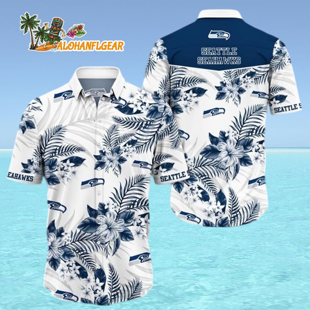 Seattle Seahawks Trending Hawaiian Shirt New Arrivals Seattle Seahawks Aloha Shirt 4