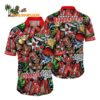 Tampa Bay Buccaneers Flower Tiki Me Off Hawaiian Shirt Tampa Bay Buccaneers Aloha Shirt 1
