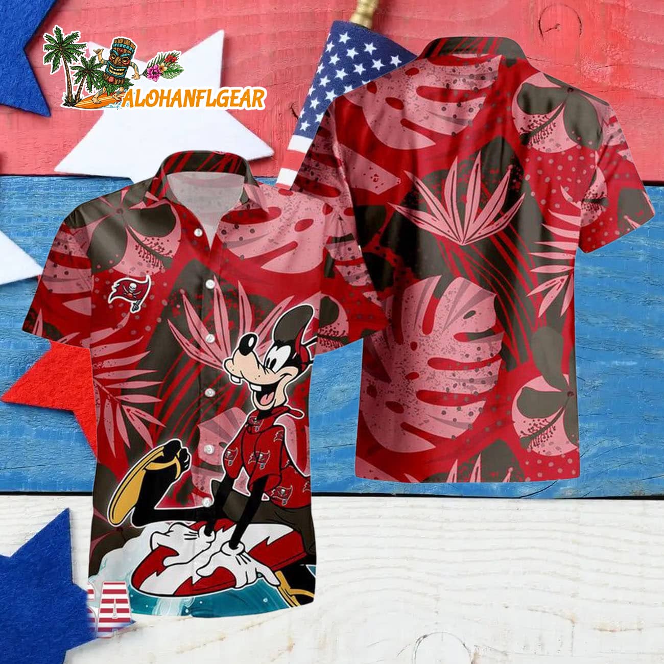 Tampa Bay Buccaneers Goofy Disney Limited Edition Hawaiian Shirt, Tampa Bay Buccaneers Aloha Shirt Tampa Bay Buccaneers Goofy Disney Limited Edition Hawaiian Shirt, Tampa Bay Buccaneers Aloha Shirt