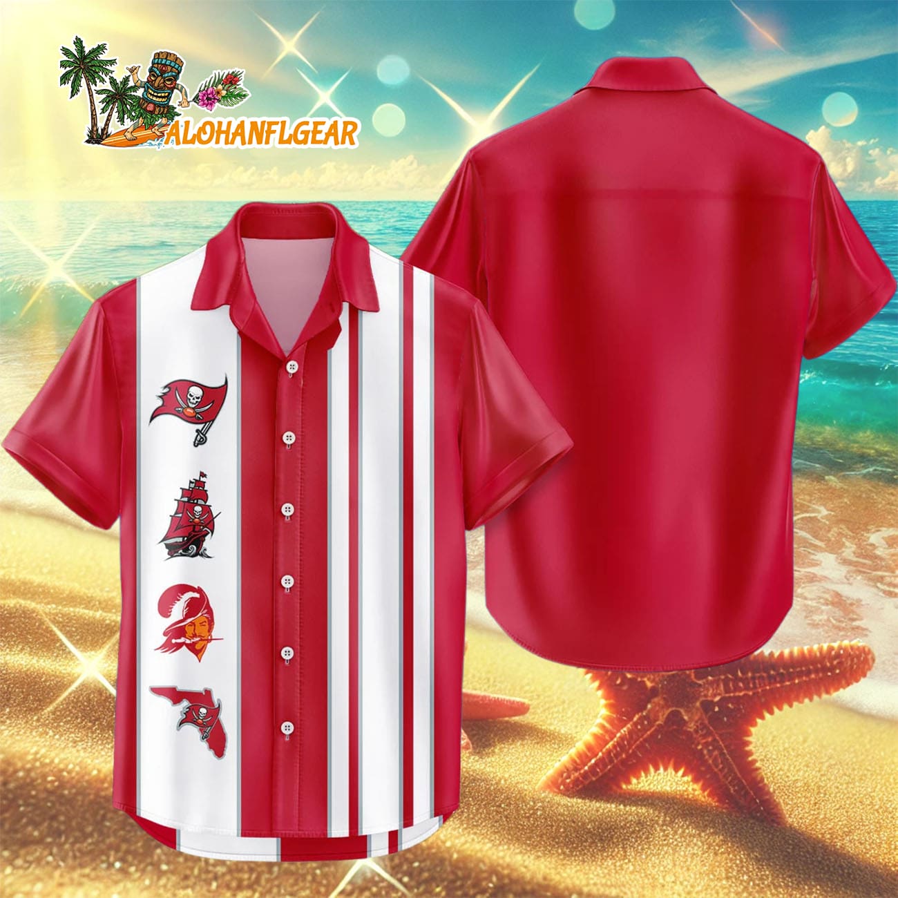 Tampa Bay Buccaneers Hawaiian Shirt Classic Color Contrast, Tampa Bay Buccaneers Aloha Shirt Tampa Bay Buccaneers Hawaiian Shirt Classic Color Contrast, Tampa Bay Buccaneers Aloha Shirt