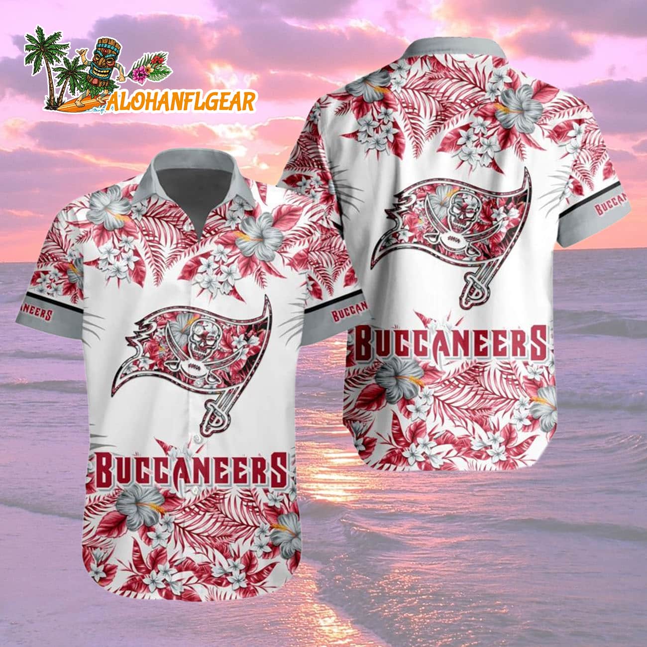 Tampa Bay Buccaneers Special Floral Tropical Team Spirit Hawaiian Shirt, Tampa Bay Buccaneers Aloha Shirt Tampa Bay Buccaneers Special Floral Tropical Team Spirit Hawaiian Shirt, Tampa Bay Buccaneers Aloha Shirt