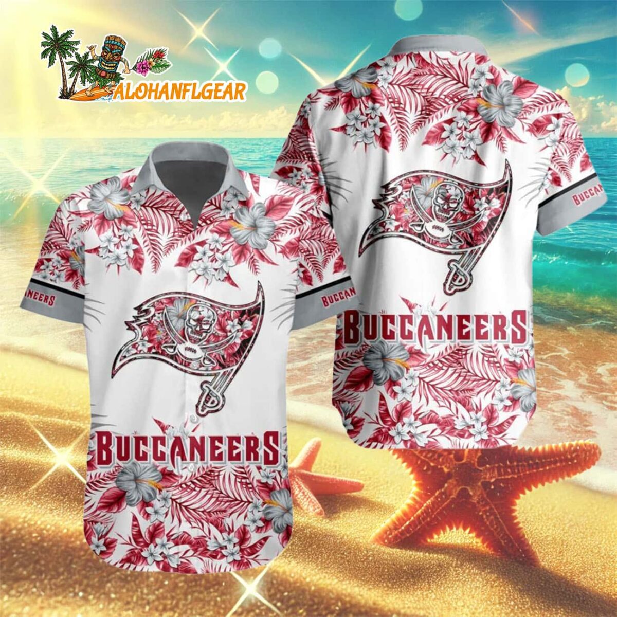 Tampa Bay Buccaneers Special Floral Tropical Team Spirit Hawaiian Shirt, Tampa Bay Buccaneers Aloha Shirt 2 Tampa Bay Buccaneers Special Floral Tropical Team Spirit Hawaiian Shirt Tampa Bay Buccaneers Aloha Shirt 3