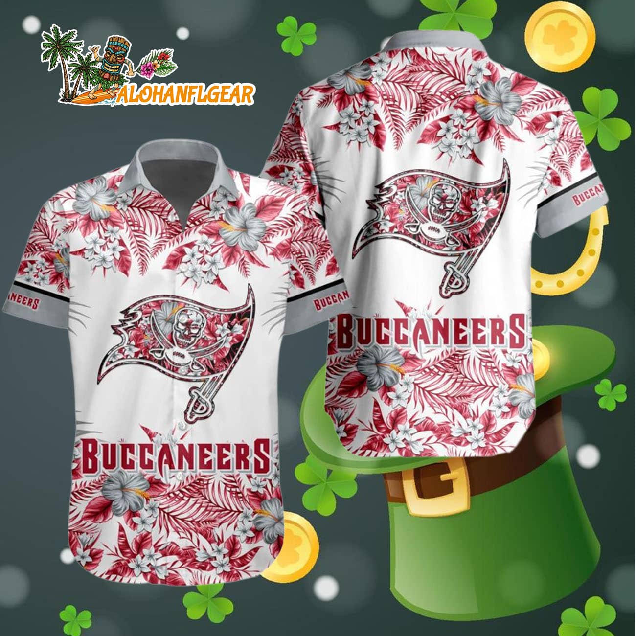 Tampa Bay Buccaneers Special Floral Tropical Team Spirit Hawaiian Shirt, Tampa Bay Buccaneers Aloha Shirt Tampa Bay Buccaneers Special Floral Tropical Team Spirit Hawaiian Shirt, Tampa Bay Buccaneers Aloha Shirt