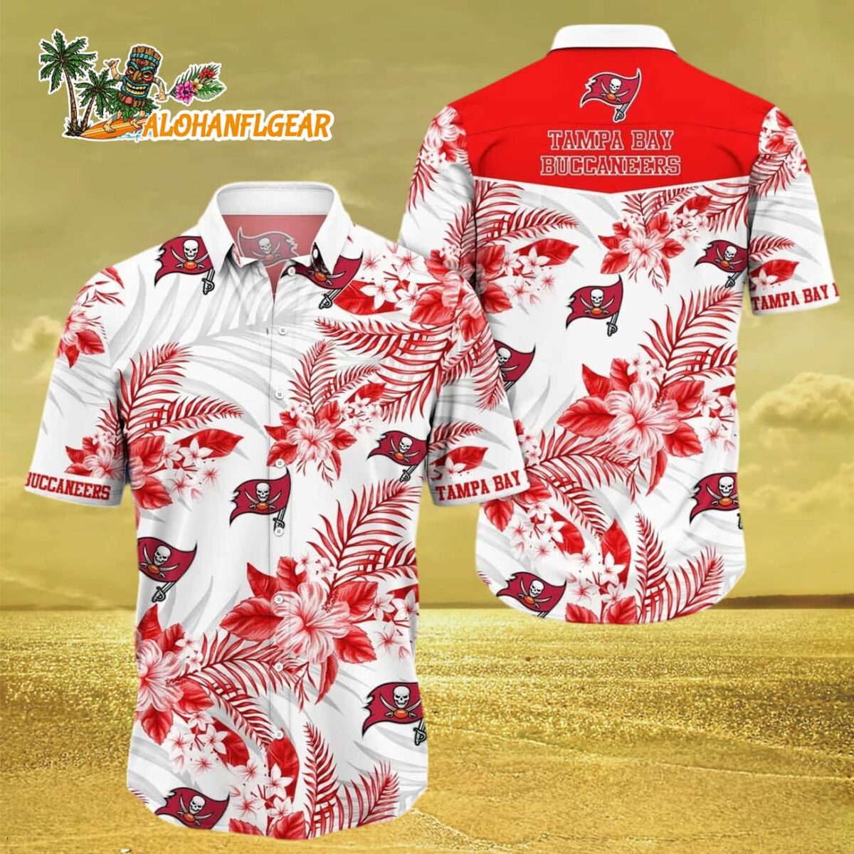 Tampa Bay Buccaneers Trending Hawaiian Shirt New Arrivals Tampa Bay Buccaneers Aloha Shirt 3