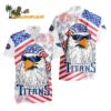Tennessee Titans American Eagle Emblem Hawaiian Shirt Tennessee Titans Aloha Shirt 1