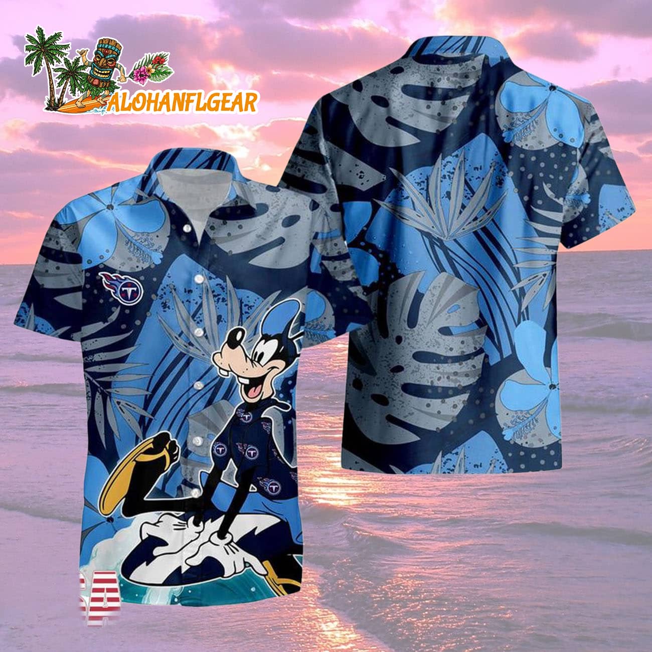 Tennessee Titans Goofy Disney Limited Edition Hawaiian Shirt, Tennessee Titans Aloha Shirt Tennessee Titans Goofy Disney Limited Edition Hawaiian Shirt, Tennessee Titans Aloha Shirt