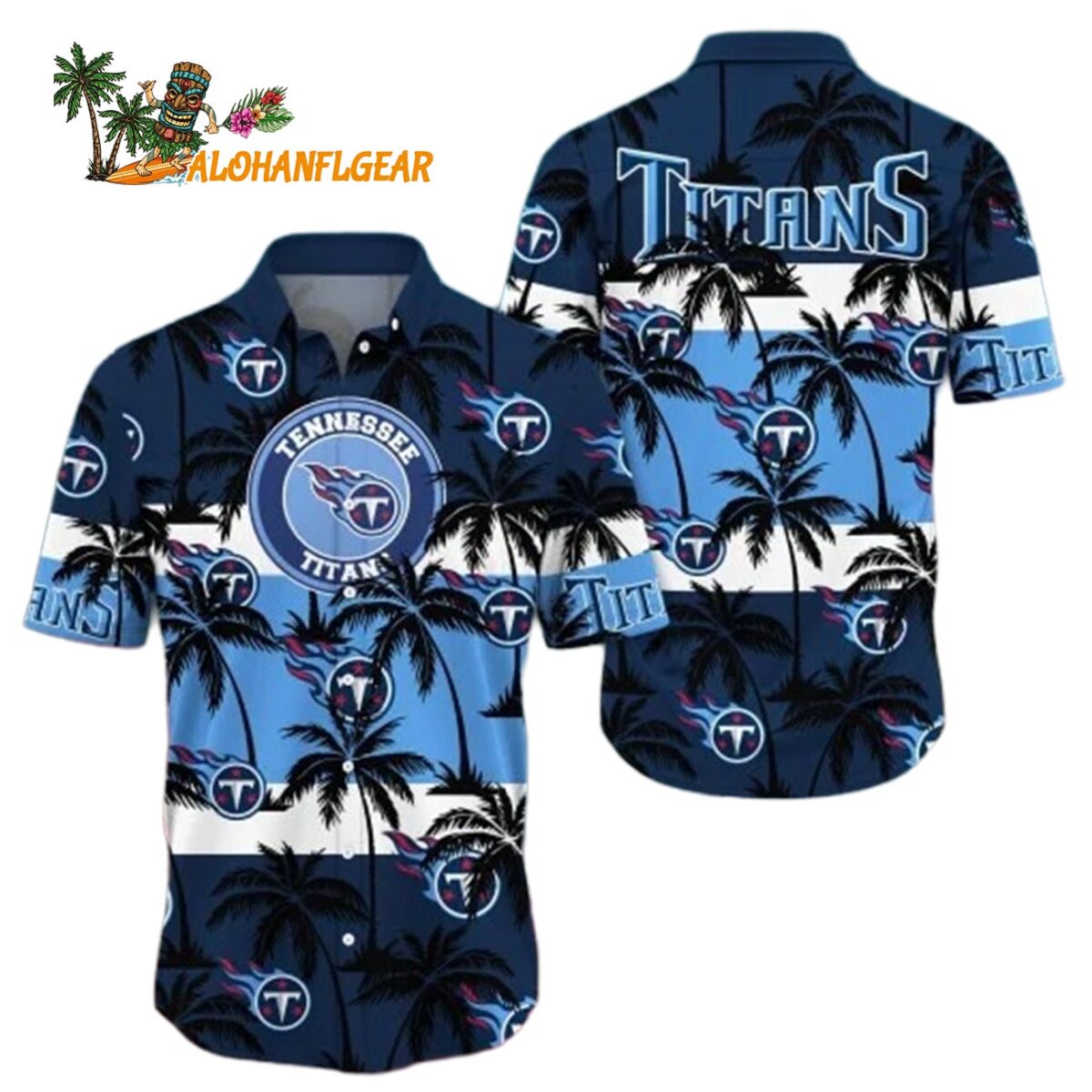 Tennessee Titans Hawaiian Shirt Trending Summer Gift For Fan Tennessee Titans Aloha Shirt 1