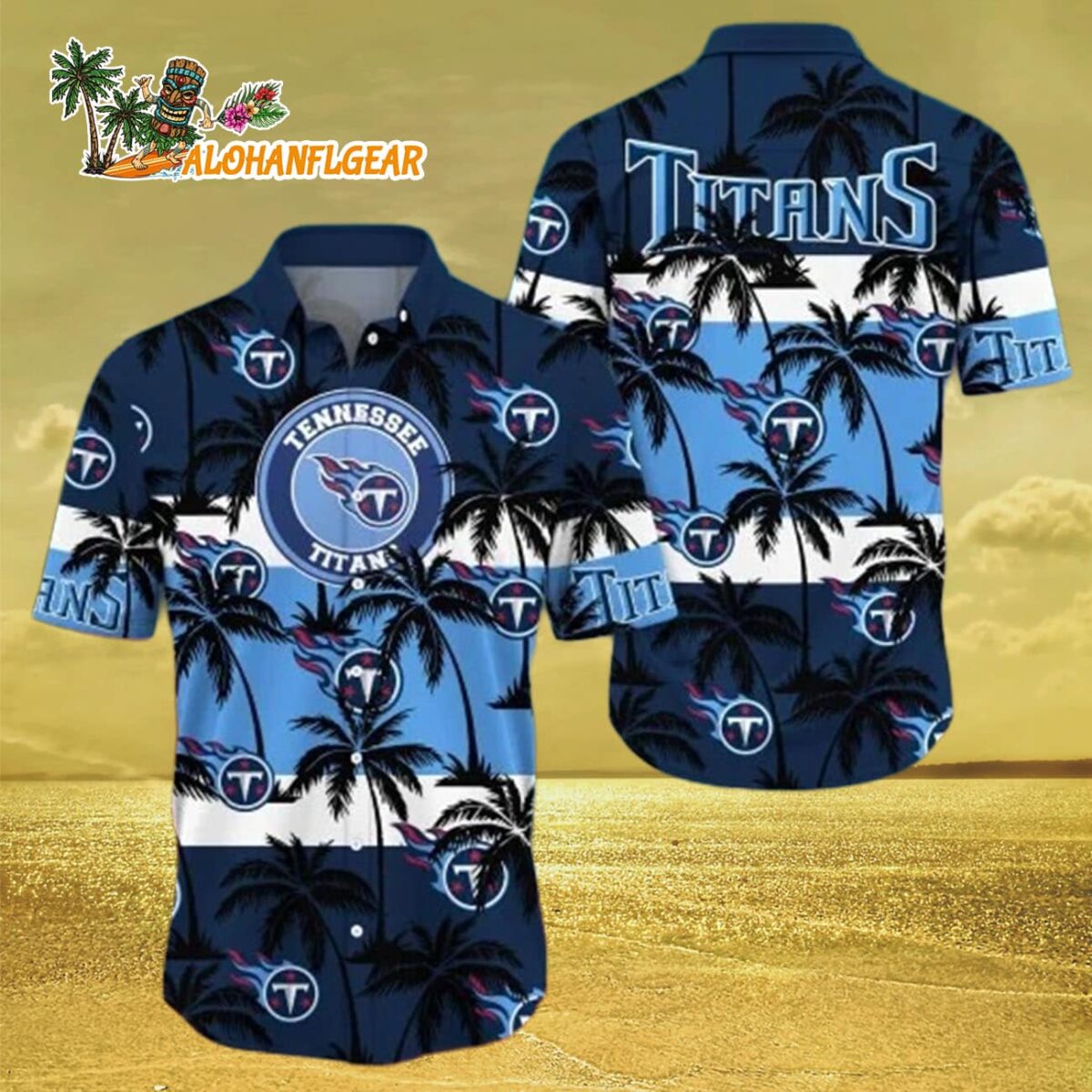 Tennessee Titans Hawaiian Shirt Trending Summer Gift For Fan Tennessee Titans Aloha Shirt 3