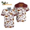 Washington Commanders Coconut Logo Beach Hawaiian Shirt NFL Aloha Shirt 1