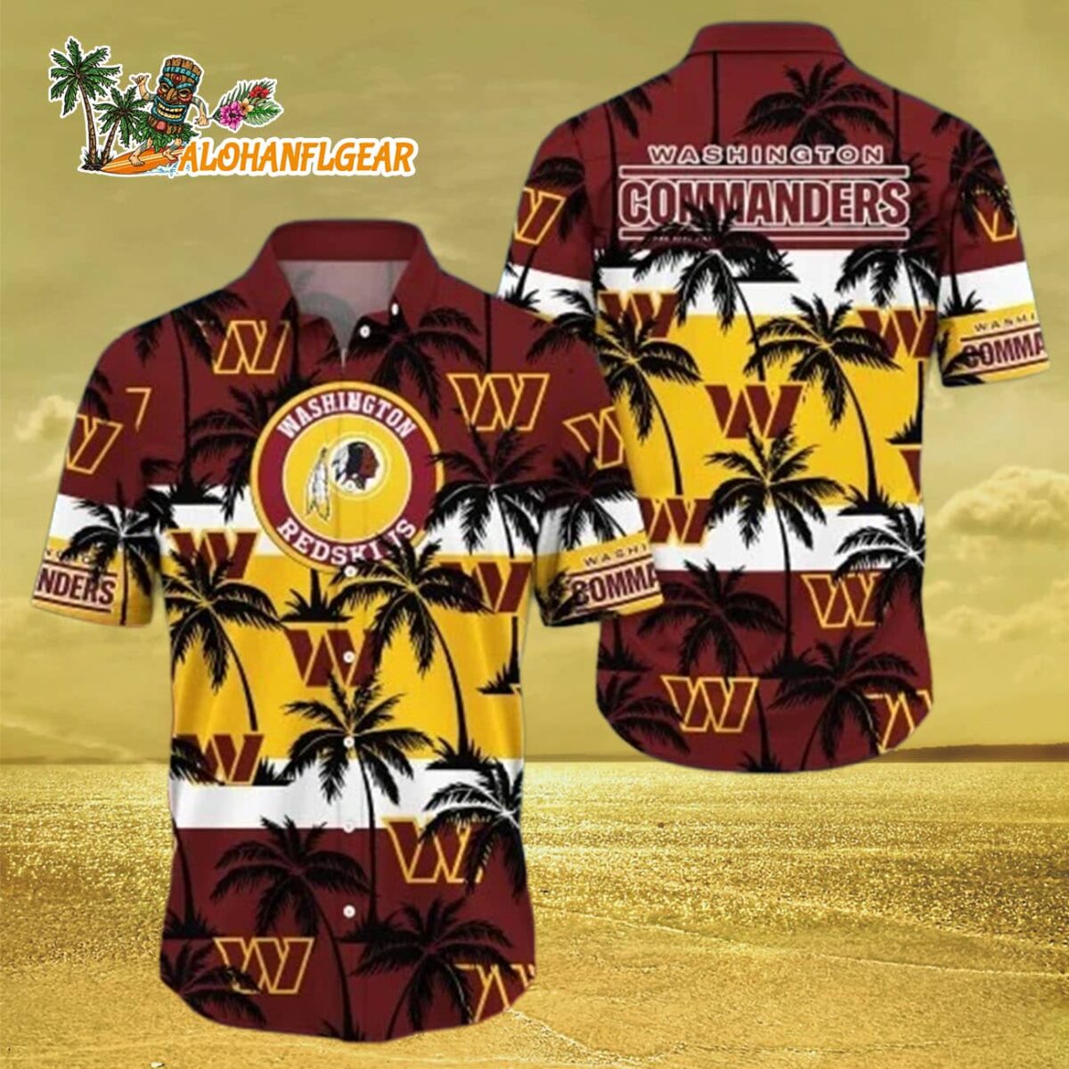 Washington Commanders Hawaiian Shirt Trending Summer Gift For Fan, Washington Commanders Aloha Shirt 2 Washington Commanders Hawaiian Shirt Trending Summer Gift For Fan Washington Commanders Aloha Shirt 3