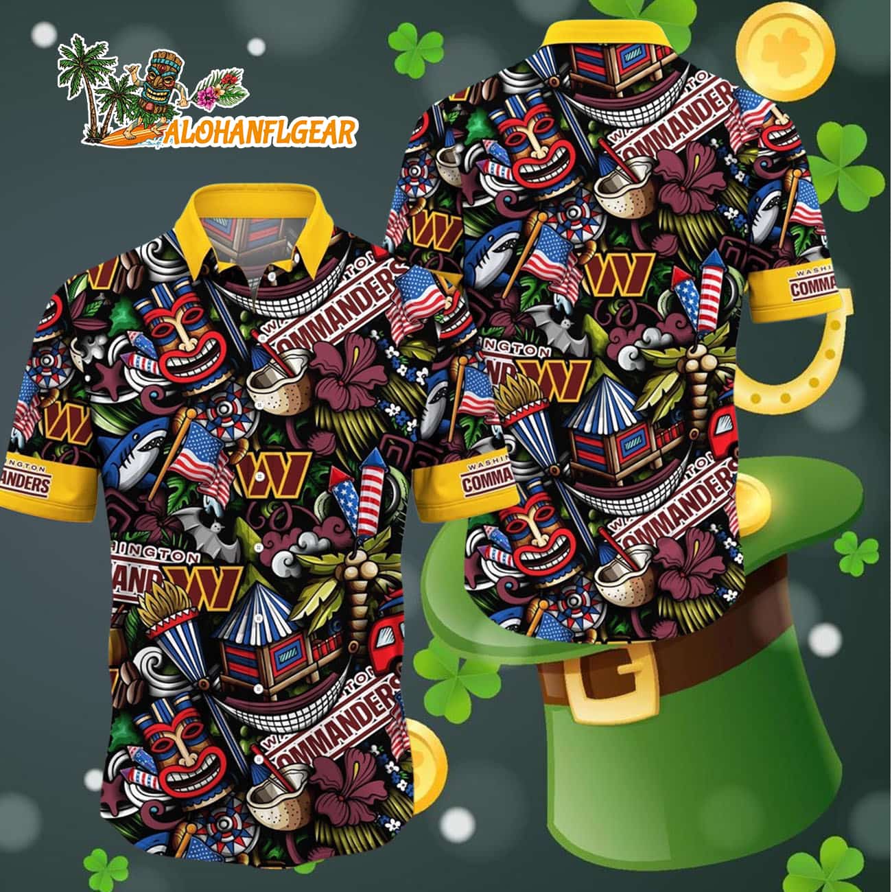 Washington Commanders Tiki Me Off Hawaiian Shirt, Washington Redskins Aloha Shirt Washington Commanders Tiki Me Off Hawaiian Shirt, Washington Redskins Aloha Shirt