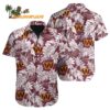Washington Commanders Tropical Leafs Designs Hawaiian Shirt Washington Redskins Aloha Shirt 1
