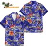 Baltimore Ravens Football Team Flower Summer Design Custom Name Hawaiian Shirt 1