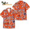 Denver Broncos Football Team Flower Summer Design Custom Name Hawaiian Shirt 1