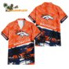 Denver Broncos Palm Tree Tropical Trendy Football Custom Name Hawaiian Shirt 1