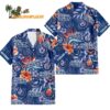Indianapolis Colts Football Team Flower Summer Design Custom Name Hawaiian Shirt 1
