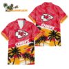 Kansas City Chiefs Palm Tree Tropical Trendy Football Custom Name Hawaiian Shirt 1