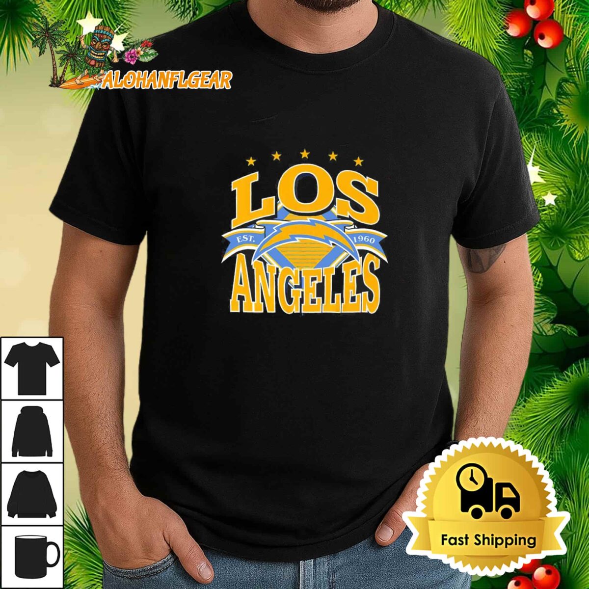 Los Angeles Chargers Established 1960 Logo Shirt 1