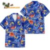 Los Angeles Rams Football Team Flower Summer Design Custom Name Hawaiian Shirt 1