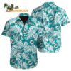 Miami Dolphins Tropical Leafs Design Hawaiian Shirt 1
