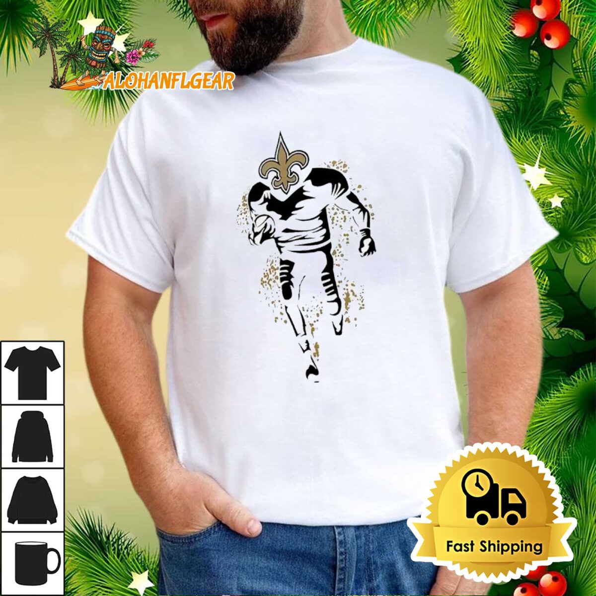 New Orleans Saints Starter Logo T Shirt 1