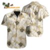 New Orleans Saints Tropical Leafs Design Hawaiian Shirt 1