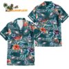Philadelphia Eagles Football Team Flower Summer Design Custom Name Hawaiian Shirt 1