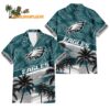 Philadelphia Eagles Palm Tree Tropical Trendy Football Custom Name Hawaiian Shirt 1