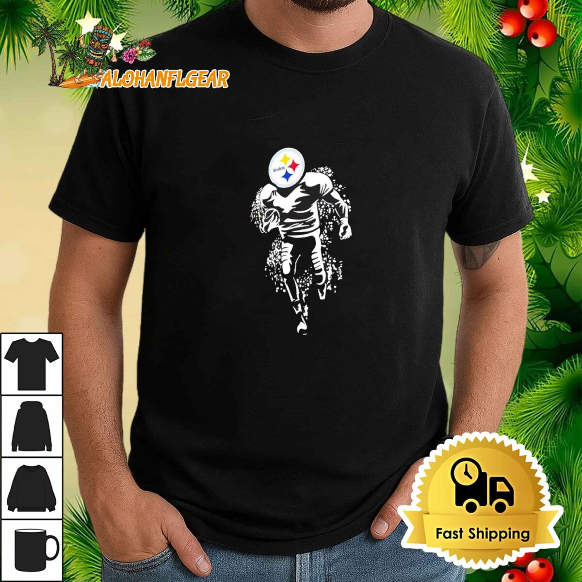 Pittsburgh Steelers Starter Logo T Shirt 1