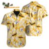 Pittsburgh Steelers Tropical Leafs Design Hawaiian Shirt 1