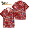 San Francisco 49ers Football Team Flower Summer Design Custom Name Hawaiian Shirt 1